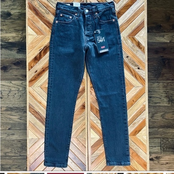 PREMIUM LEVIS 501 STRIPED SKINNY - Picture 3 of 5